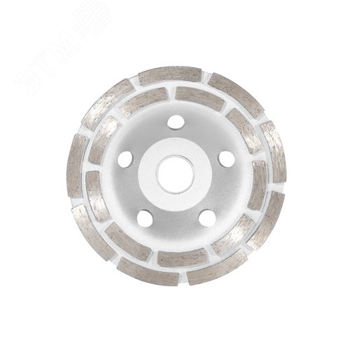 Изображение товара Чашка алмазная зачистная двухрядная 125 мм (шт)