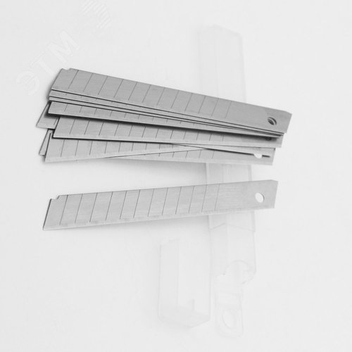 Изображение товара Лезвия для ножей сегментные 9 мм 10 шт (шт)