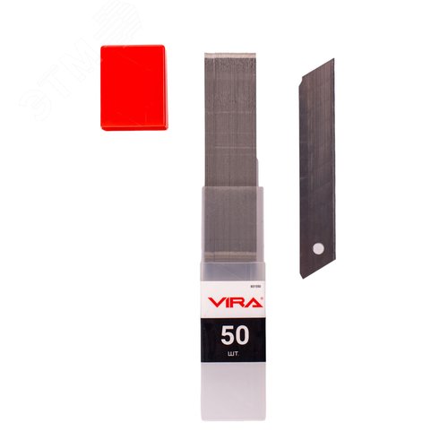 Изображение товара Лезвия для ножей сегментные 18 мм 50 шт (шт)