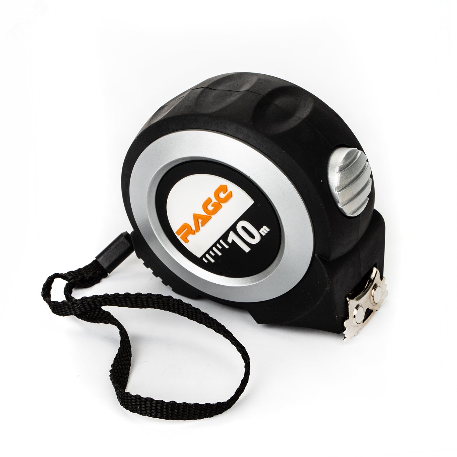 Изображение товара Рулетка строительная 10 м х 25 мм с магнитным зацепом и автостопом (шт)