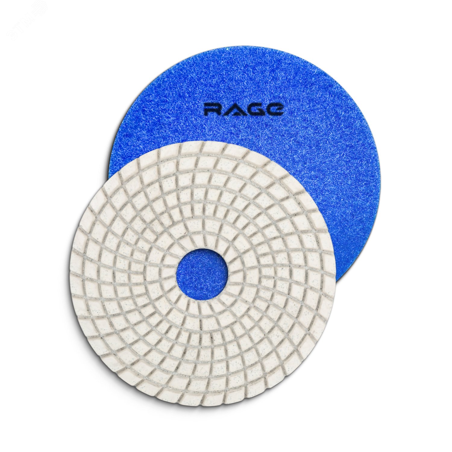 Изображение товара Круг алмазный гибкий шлифовальный Р30 100 мм черепашка для керамогранита АГШК мокрое шлифование (шт)