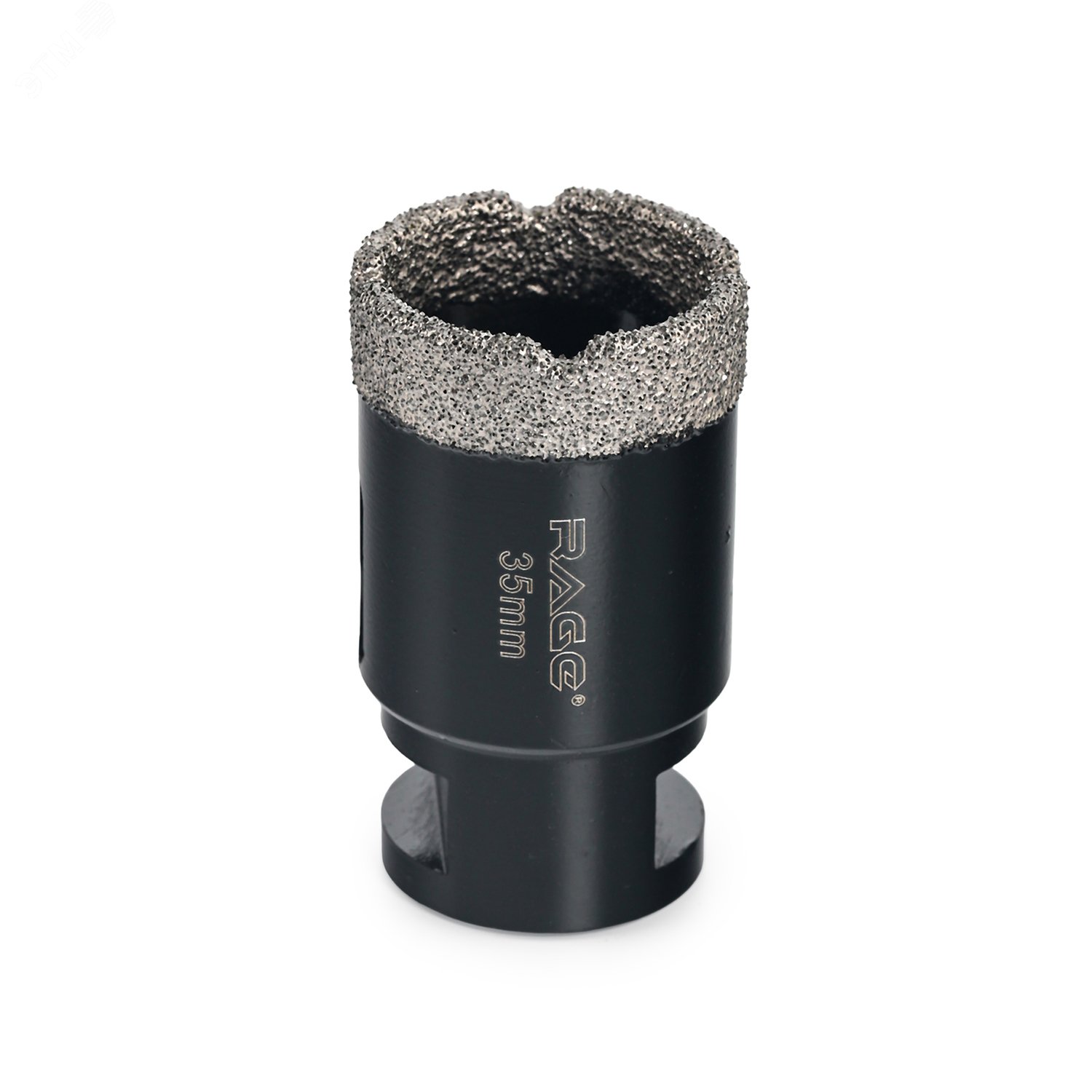 Изображение товара Коронка алмазная для УШМ 35 мм по керамограниту и керамике Rage