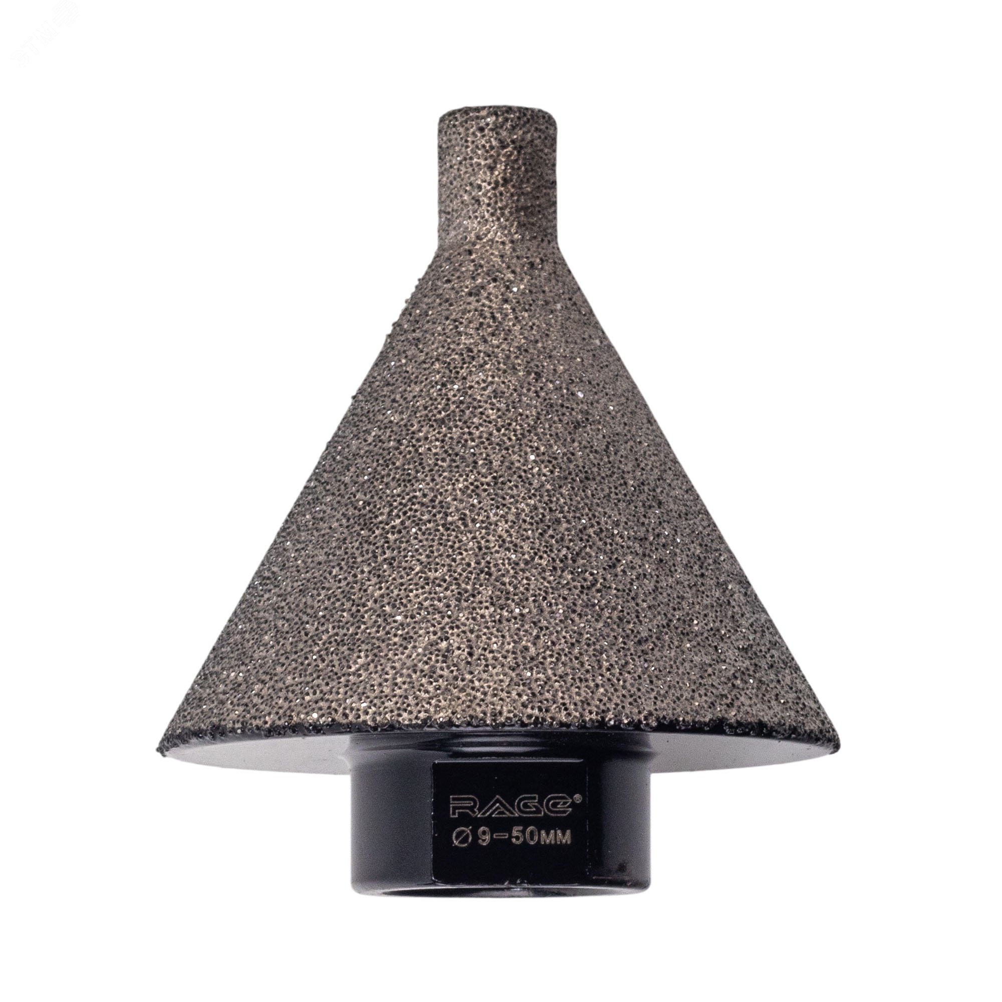 Изображение товара Алмазная конусная фреза для УШМ 9-50 мм Grit 40 М14