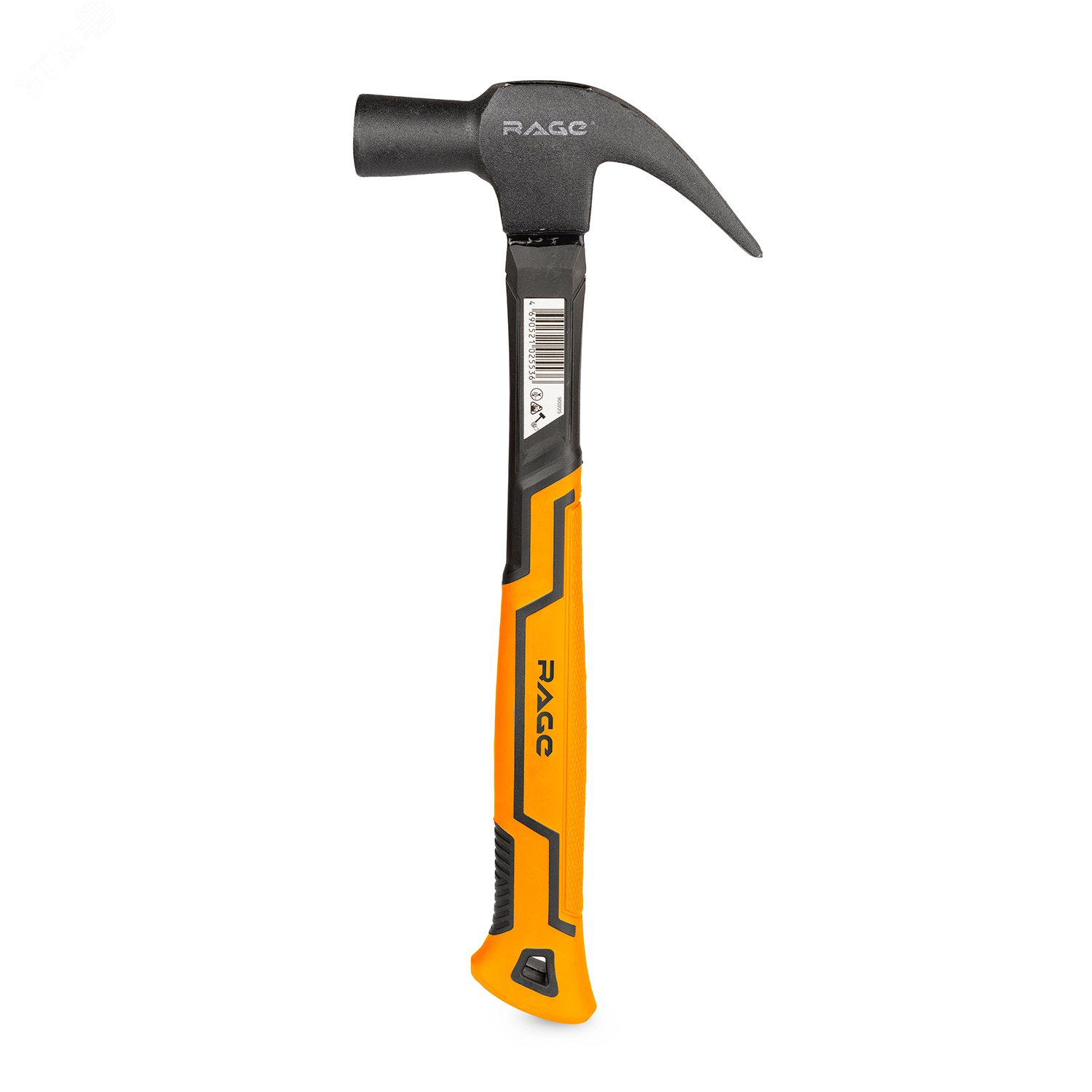 Изображение товара Молоток-гвоздодер 560 г RAGE by VIRA профессиональный инструмент