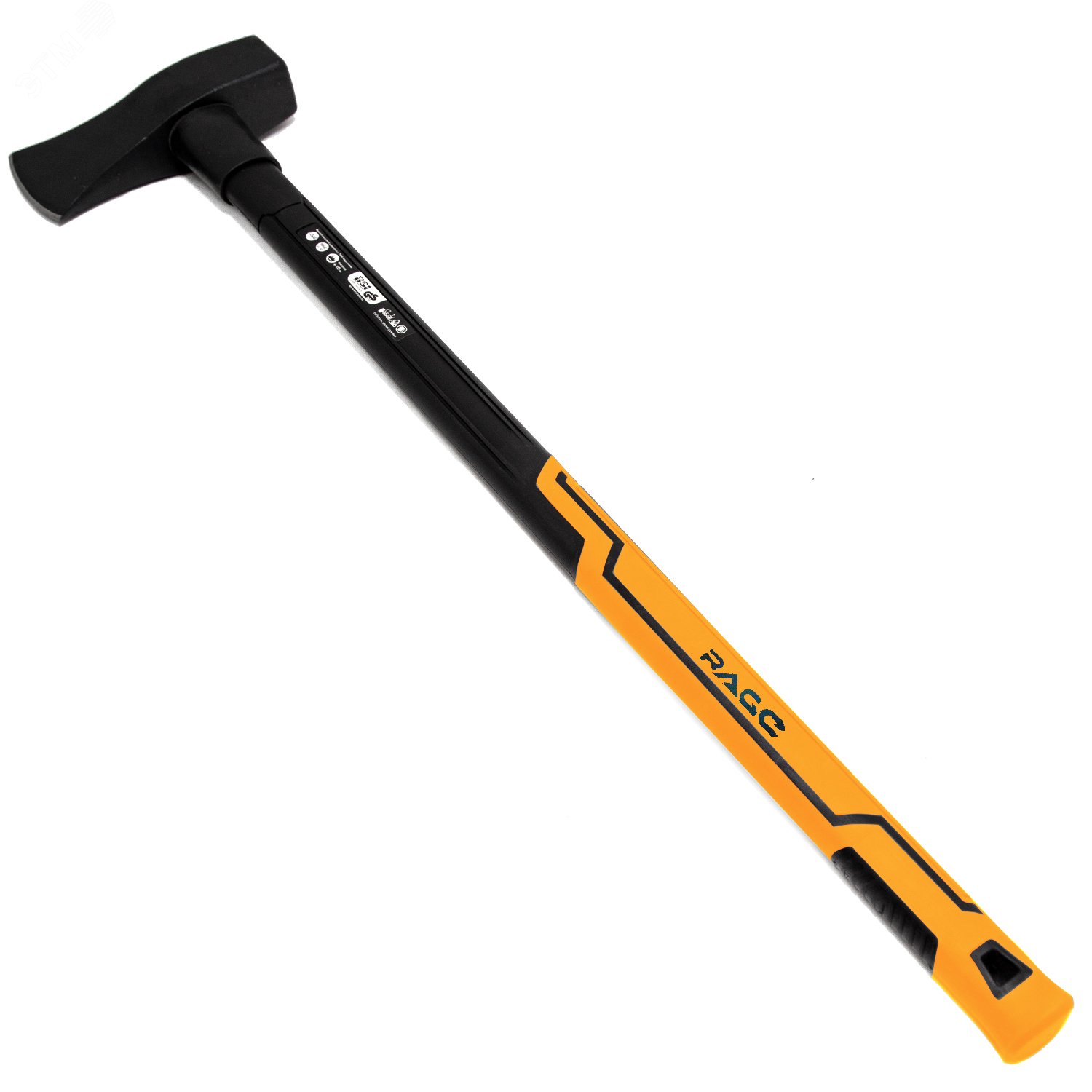 Изображение товара Топор колун 3000 г с фиберглассовой рукояткой 87 см Rage