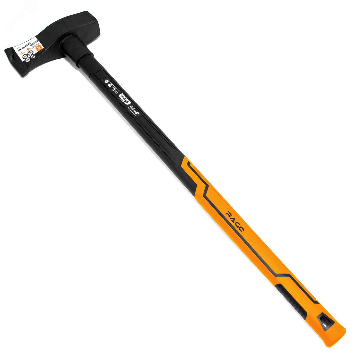 Изображение товара Топор-колун RAGE 4000 г с фиберглассовой рукояткой 87 см