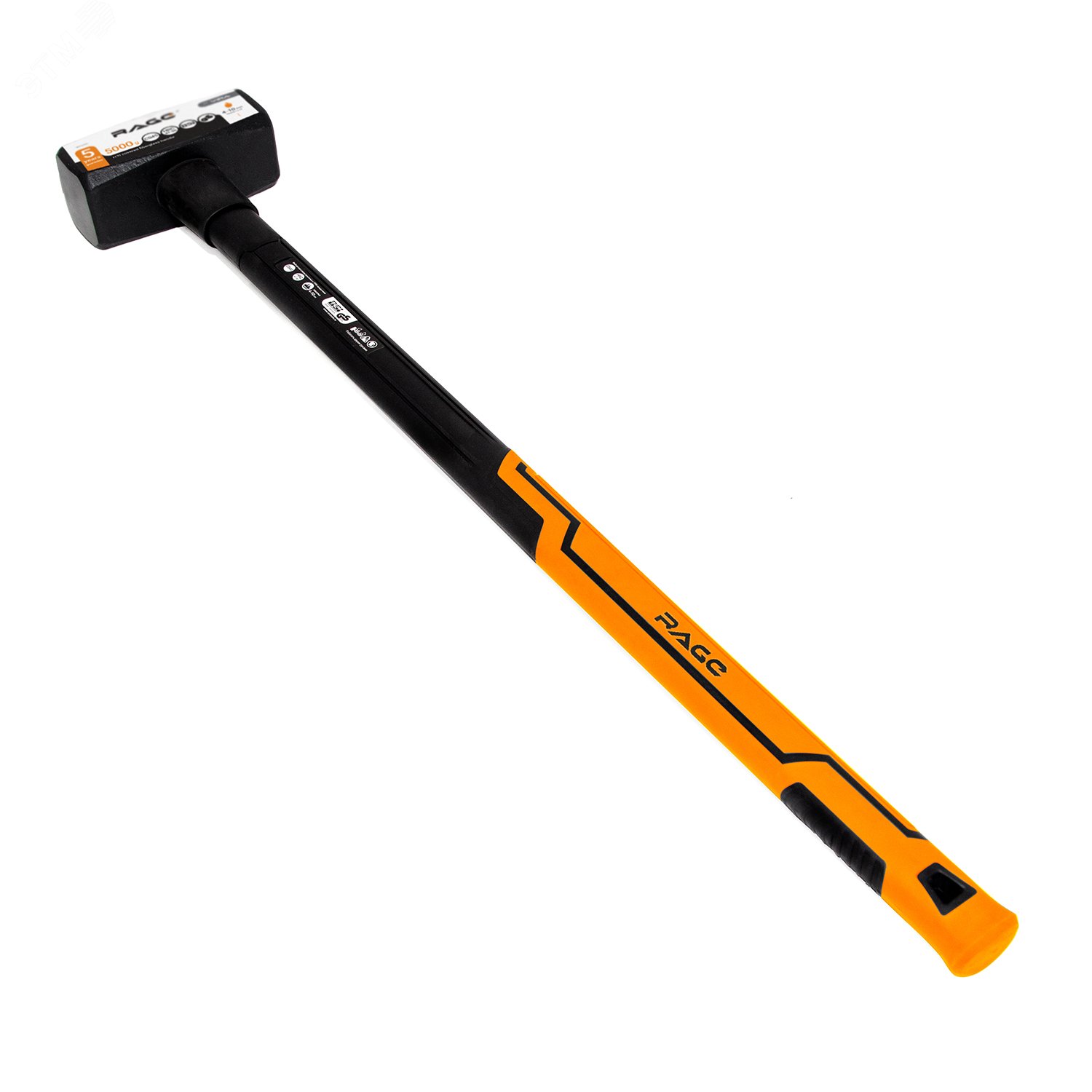 Изображение товара Кувалда 5 кг 5000 г с фиберглассовой рукояткой (шт)