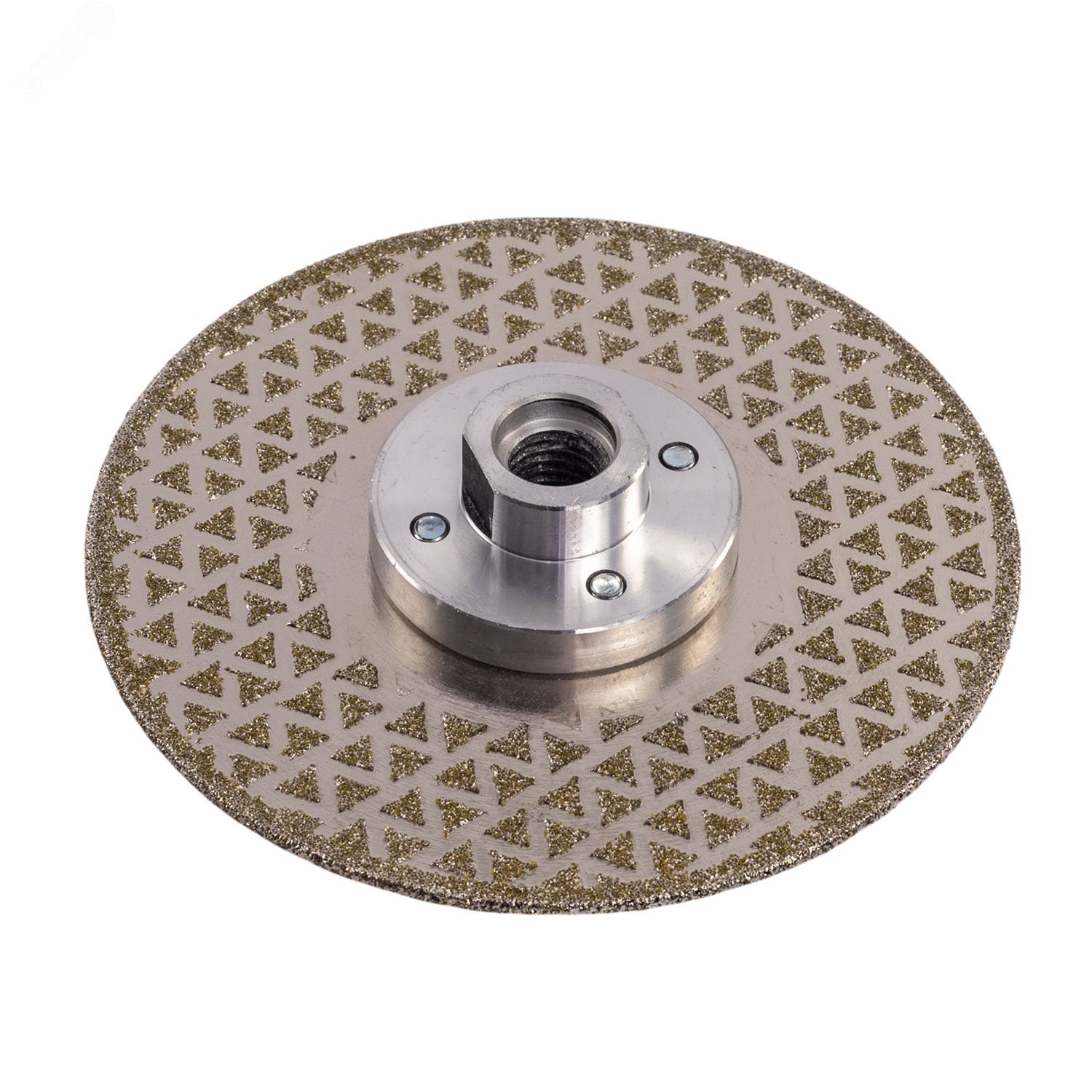 Изображение товара Диск алмазный гальванический 125 мм с фланцем М14 для керамогранита