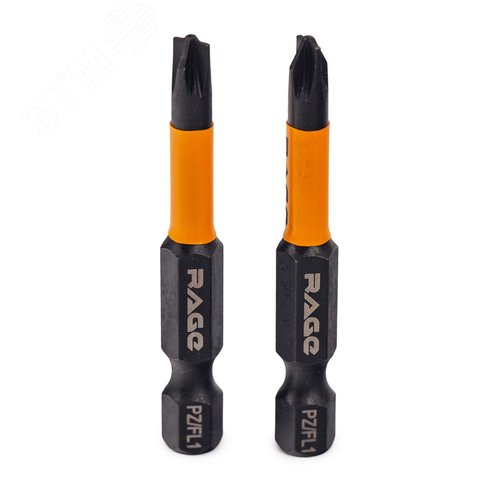 Изображение товара Биты магнитные S2 PZ/FL1 x 50 мм 2 шт (шт)