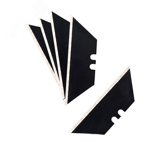 Изображение товара Лезвия для ножей трапециевидные воронёные 5 шт (шт)