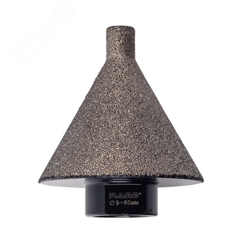 Изображение товара Фреза алмазная конусная для УШМ 9-50 мм grit 40 50 М14 (шт)