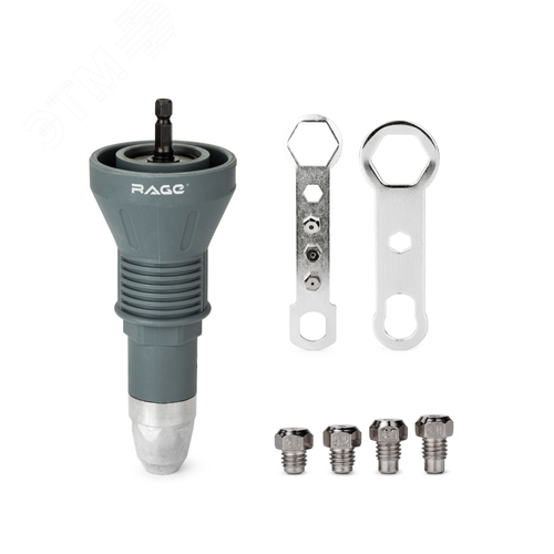 Изображение товара Насадка заклепочник для дрели и шуруповерта (шт)