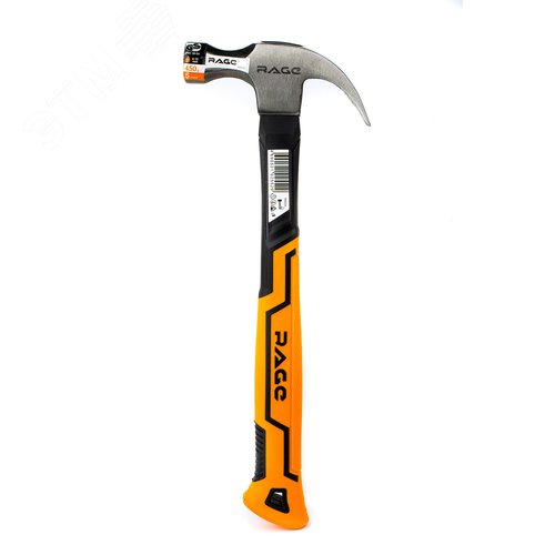 Изображение товара Молоток - гвоздодер 450 г (шт)