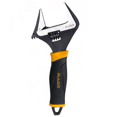 Изображение товара Ключ разводной с тонкими губками и широким зевом раскрытие зева до 34 мм ключ 150 мм (шт)