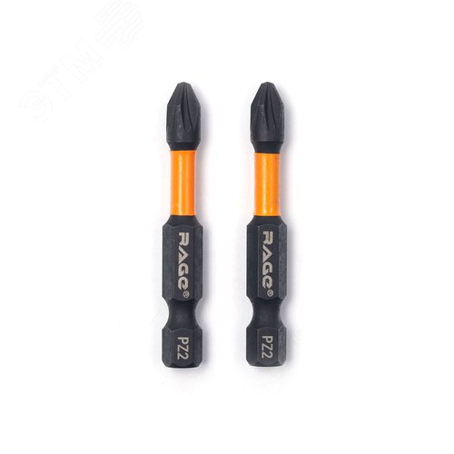 Изображение товара Биты торсионные IMPACT PH2 x 70 мм 5 шт для шуруповерта намагниченные (уп)