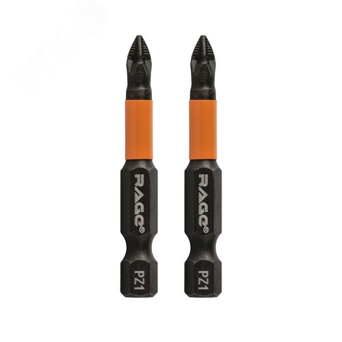 Изображение товара Биты магнитные S2 PZ1 x 50 мм 2 шт (шт)