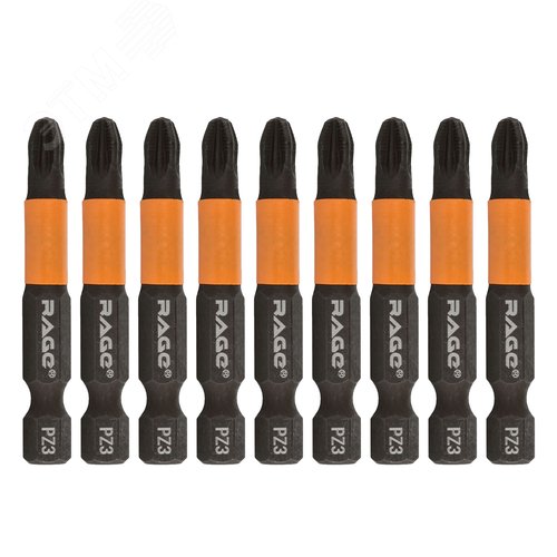 Изображение товара Биты магнитные S2 PZ3 x 50 мм 10 шт (шт)