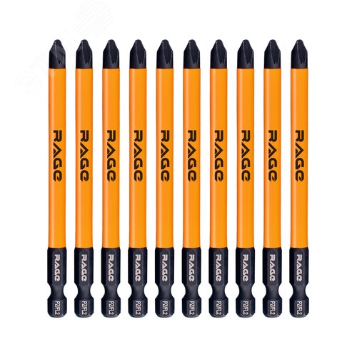 Изображение товара Биты магнитные S2 PH2 х 90 мм 10 шт (шт)