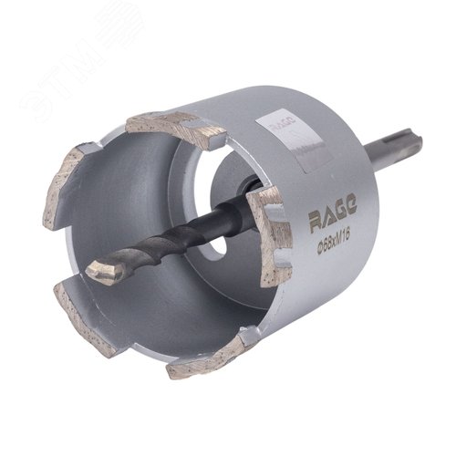 Изображение товара Коронка алмазная по бетону 68 мм для подрозетников с верхним пылеотводом Long-Life (шт)