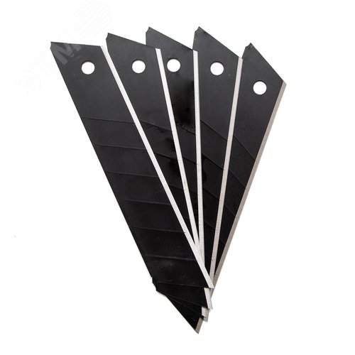Изображение товара Лезвия для ножей сегментные с воронением 25 мм 5 шт (шт)