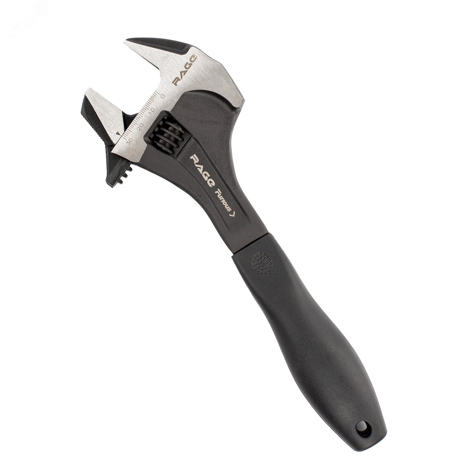 Изображение товара Усиленный разводной ключ 250 мм RAGE Furious с переставной губкой высокое качество