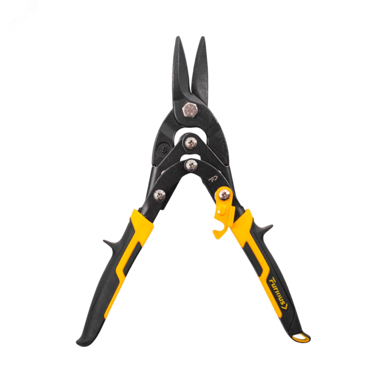 Изображение товара Двухшарнирные ножницы по металлу CrMo 250 мм Rage Furious