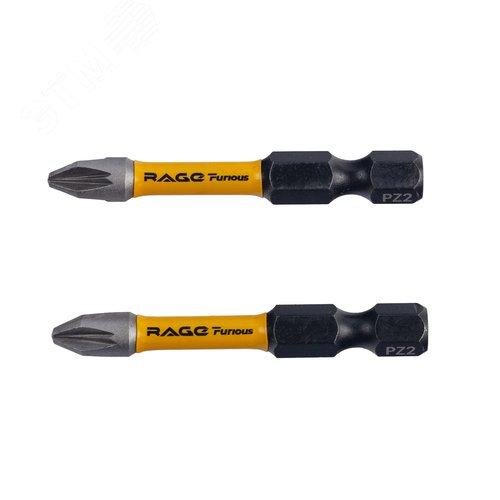 Изображение товара Биты торсионные IMPACT 2 шт S2 PZ2 x 50 мм (шт)