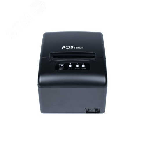 Изображение товара Принтер чеков RP-100USE 80мм, 260 мм/сек, RS232/USB/LAN, автоотрез, черный (шт)