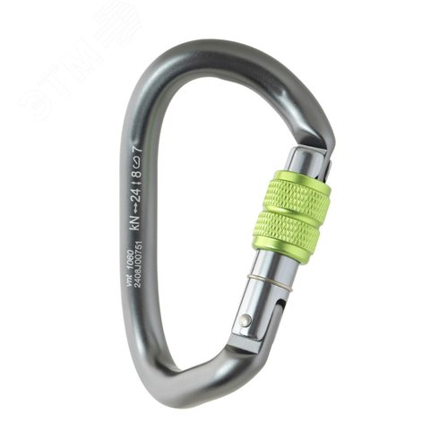 Изображение товара Карабин Овал твист с резьбовой муфтой (шт)