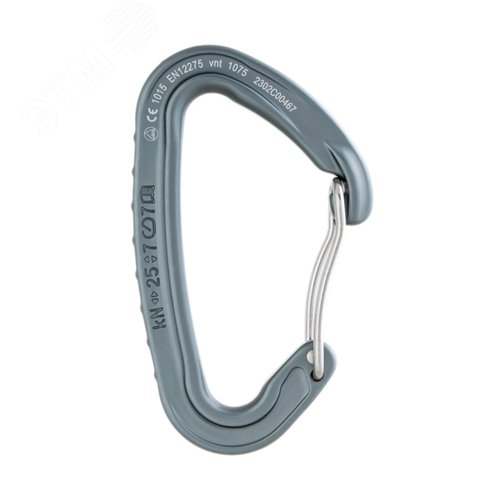 Изображение товара Карабин «Light» со скобой, серый (шт)