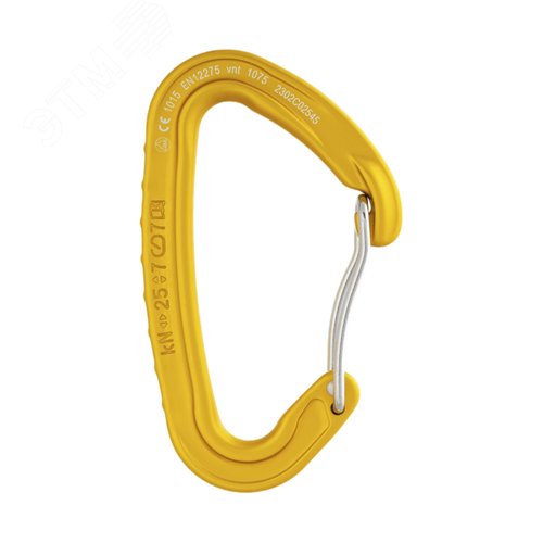 Изображение товара Карабин «Light» со скобой, желтый (шт)