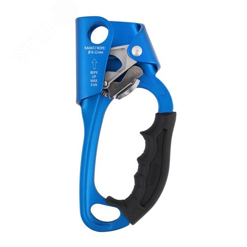 Изображение товара Зажим ручной Жумар под правую руку цв. синий (шт)