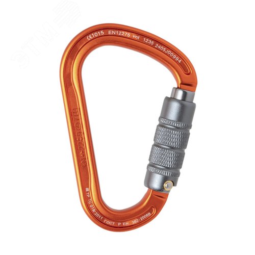 Изображение товара Карабин Titanium с байонетной муфтой triple-lock оранжевый (шт)