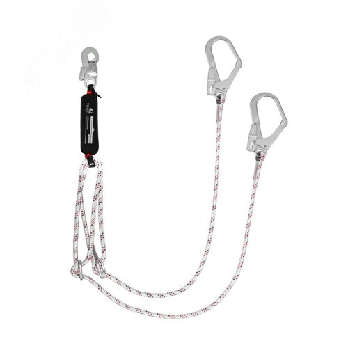 Изображение товара Строп веревочный двойной регулируемый с амортизатором aB22р (шт)