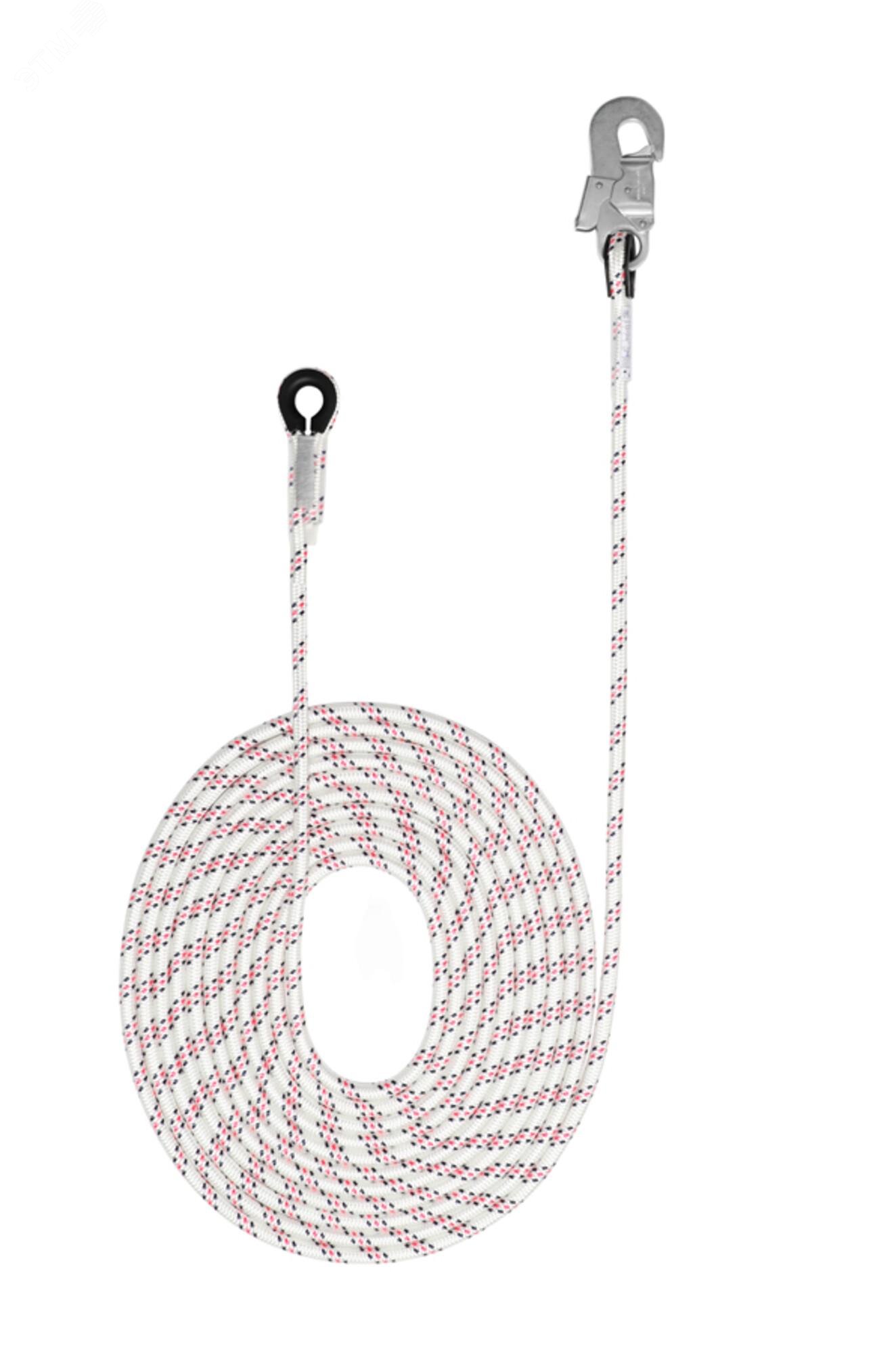 Изображение товара ГАЛ Анкерлайн 12 с карабином Стальной монтажный малый (0052) (Длина 010м) (шт)