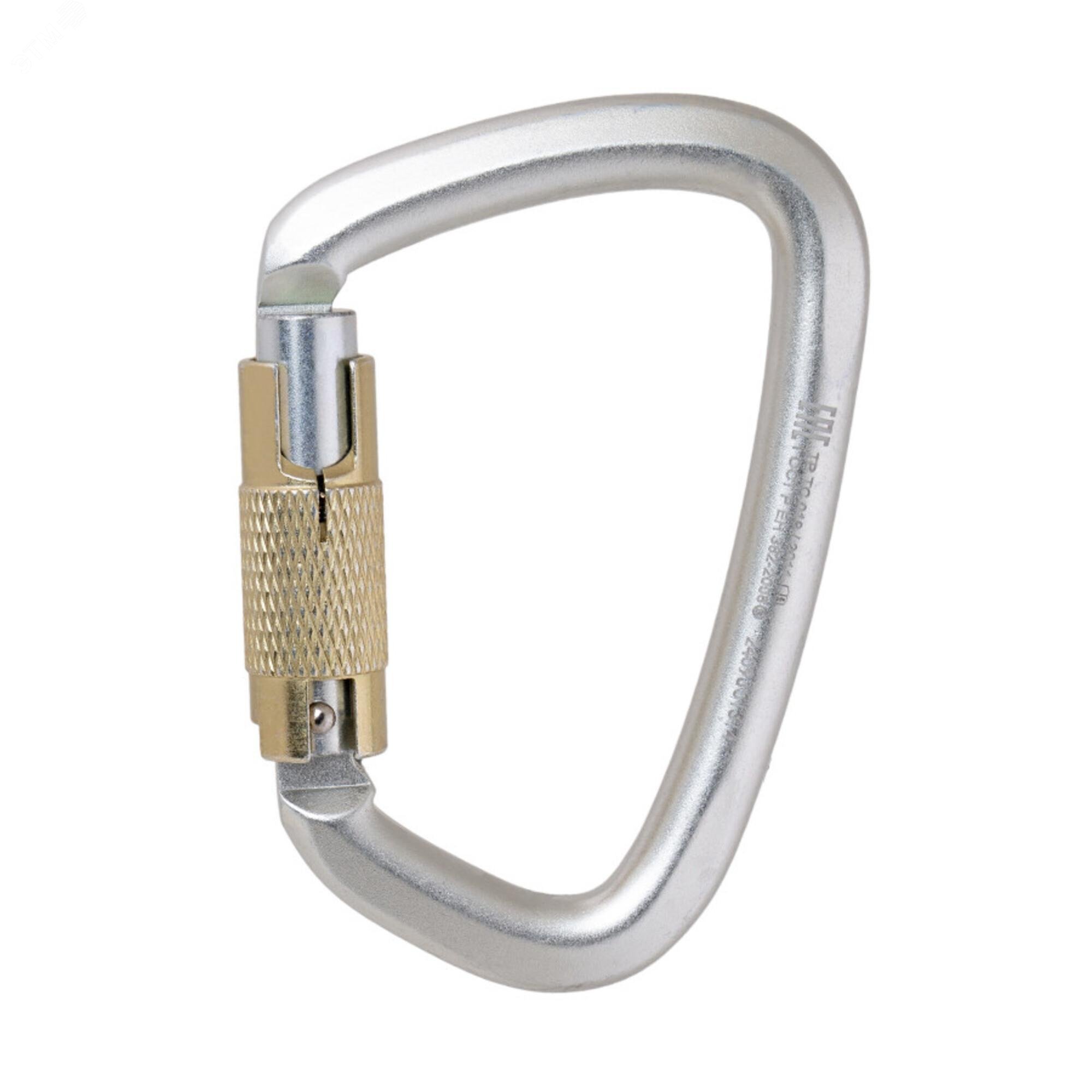 Изображение товара Карабин Стальной Люкс с байонетной муфтой triple-lock (шт)