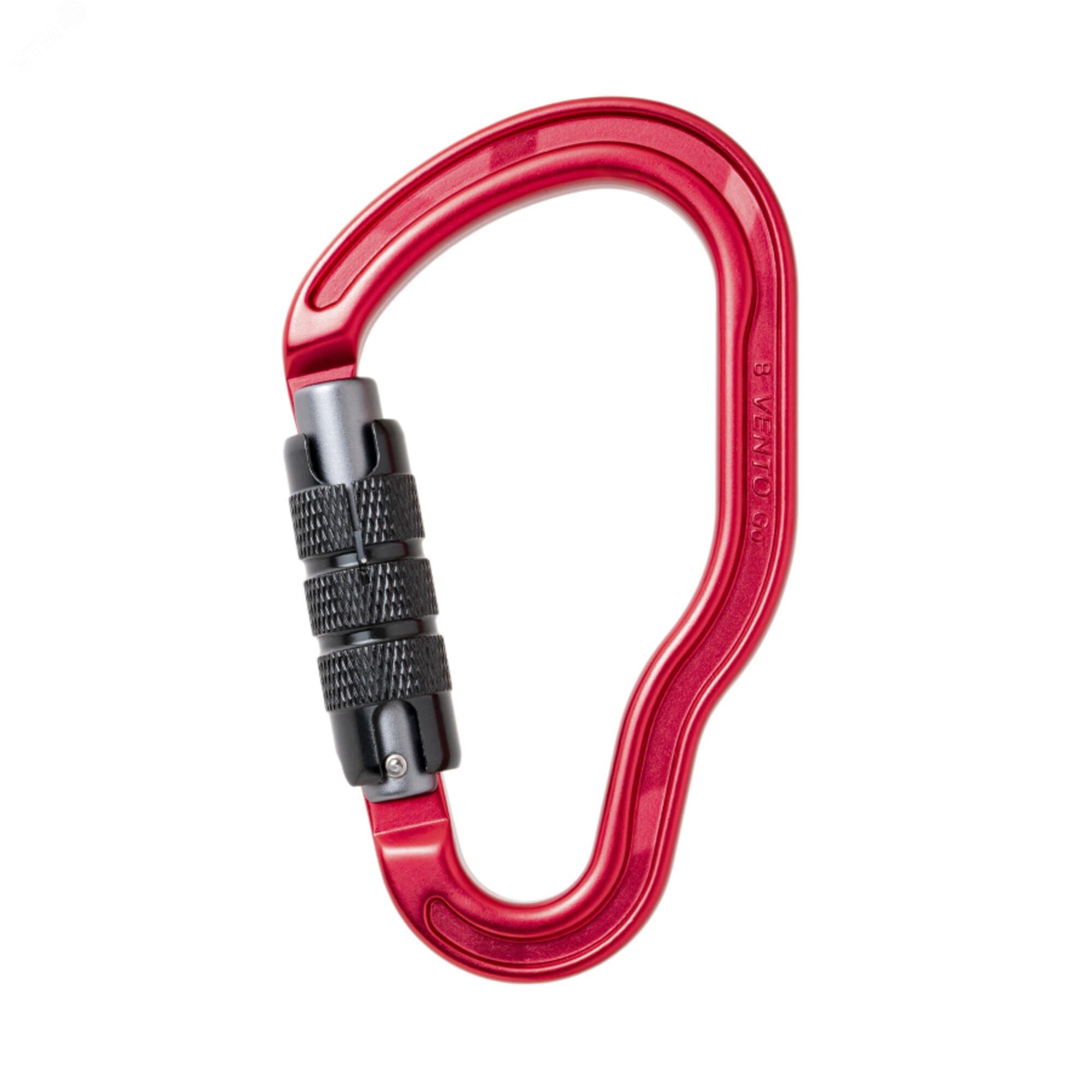 Изображение товара Карабин Гусь с байонетной муфтой цв. красный (шт)