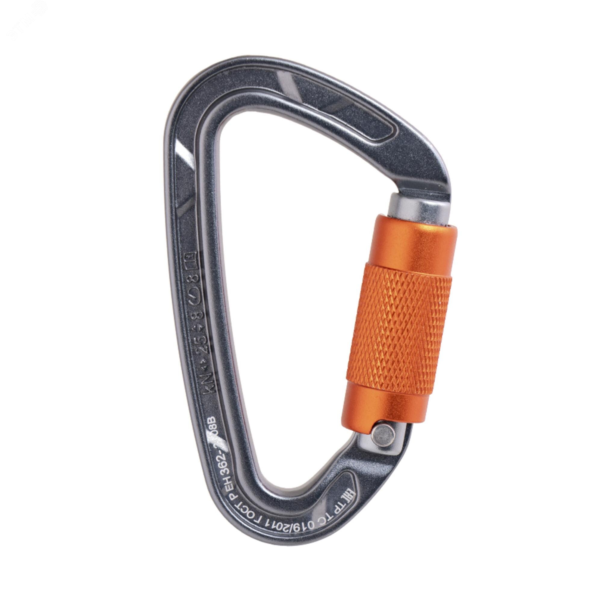 Изображение товара Карабин Oxygen с байонетной муфтой, Оранжевая муфта (шт)