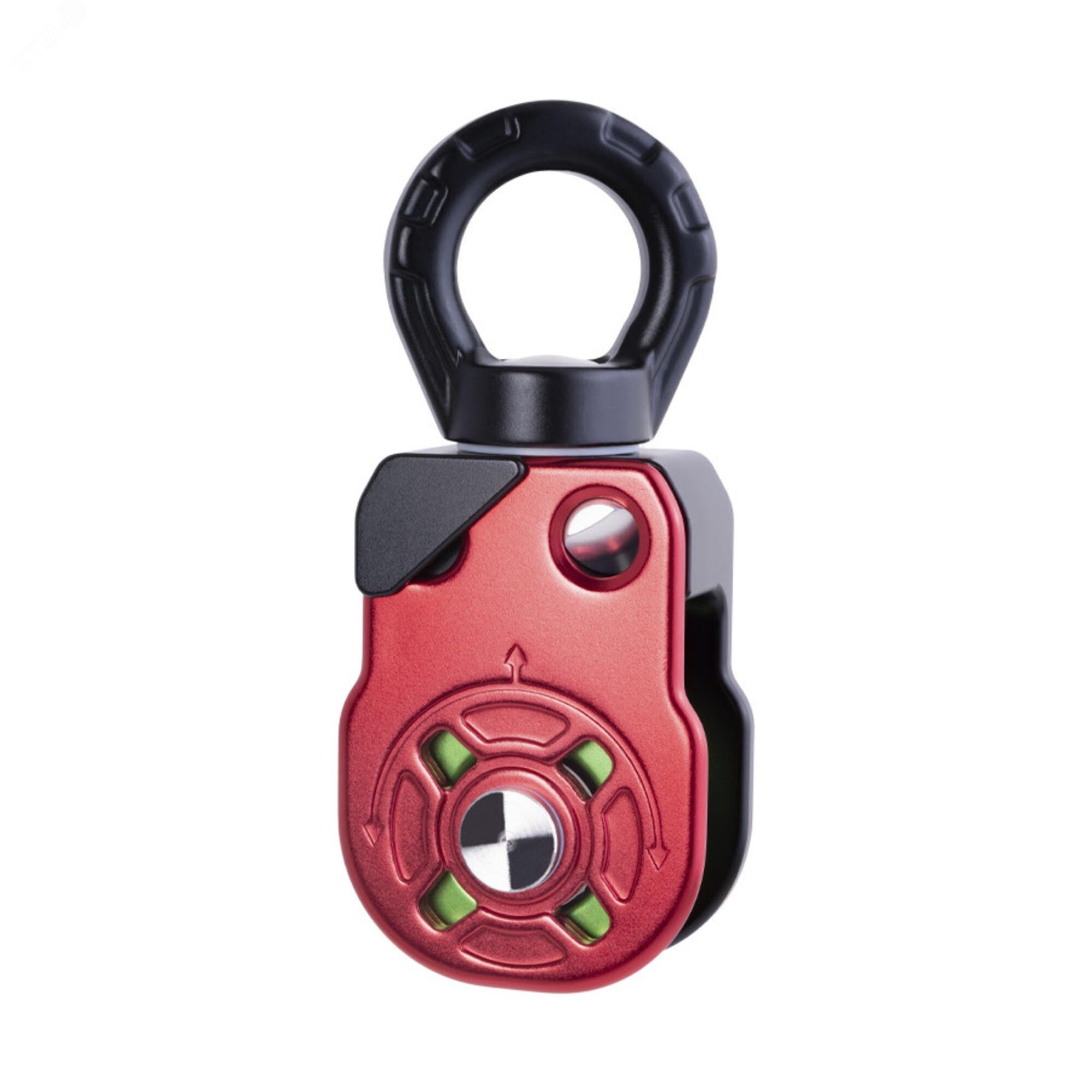 Изображение товара Ролик. Блок-ролик одинарный Twist с вертлюгом с подшипником дюраль (шт)