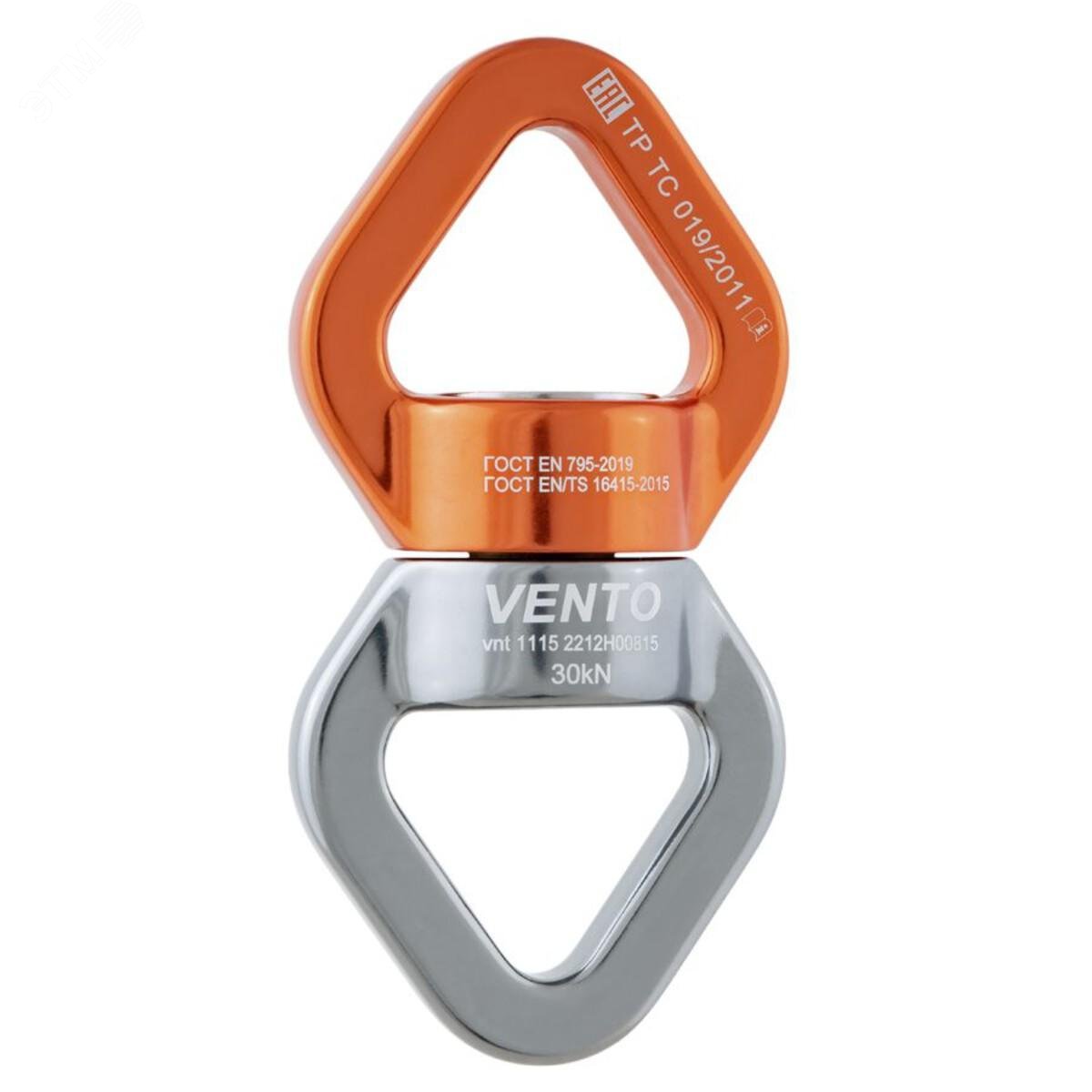 Изображение товара Вертлюг с подшипником для предотвращения спутывания веревок