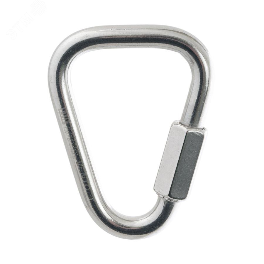 Изображение товара Карабин винтовой Delta 10 zn VENTO оцинкованная сталь 148 г