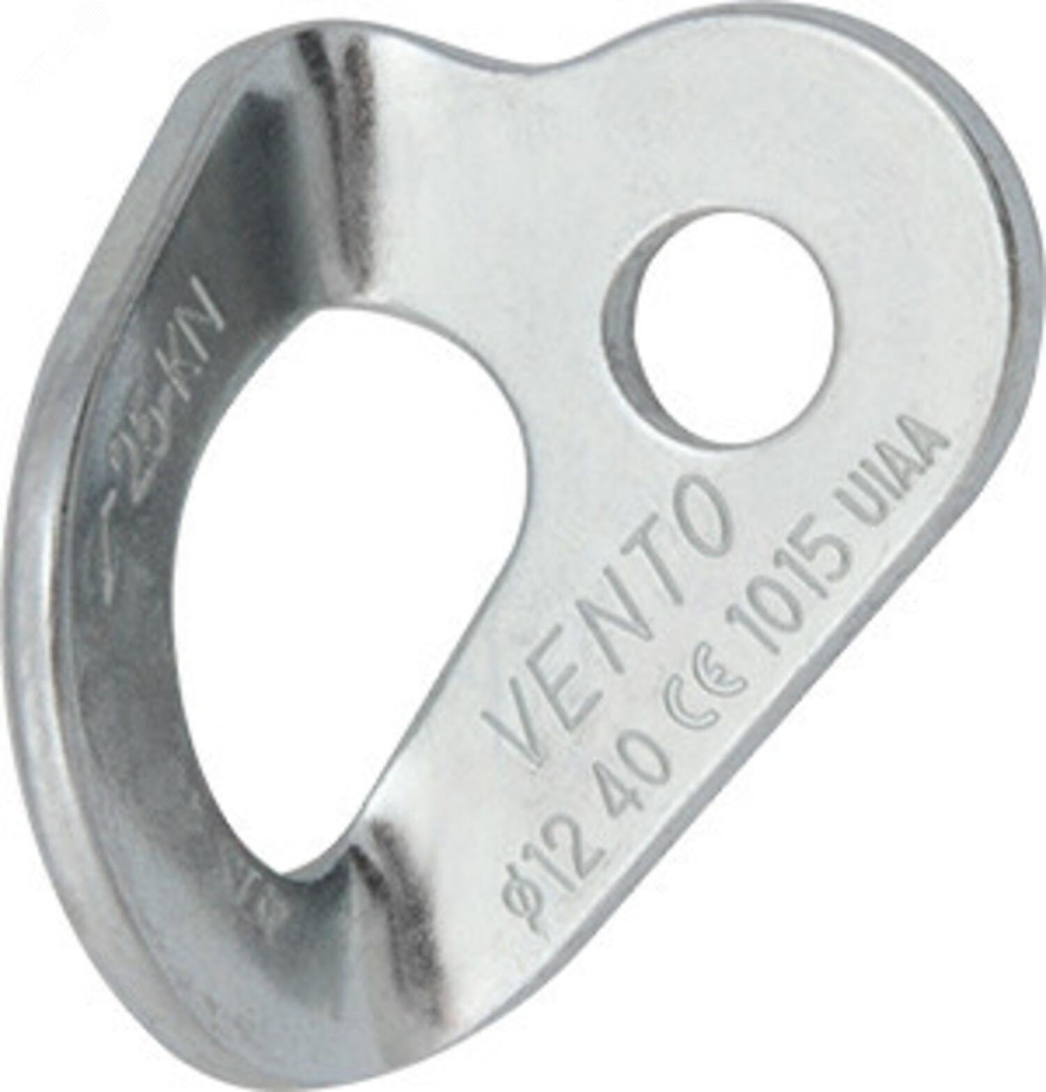 Изображение товара Шлямбурное ухо 10мм нержавейка для альпинизма и страховки