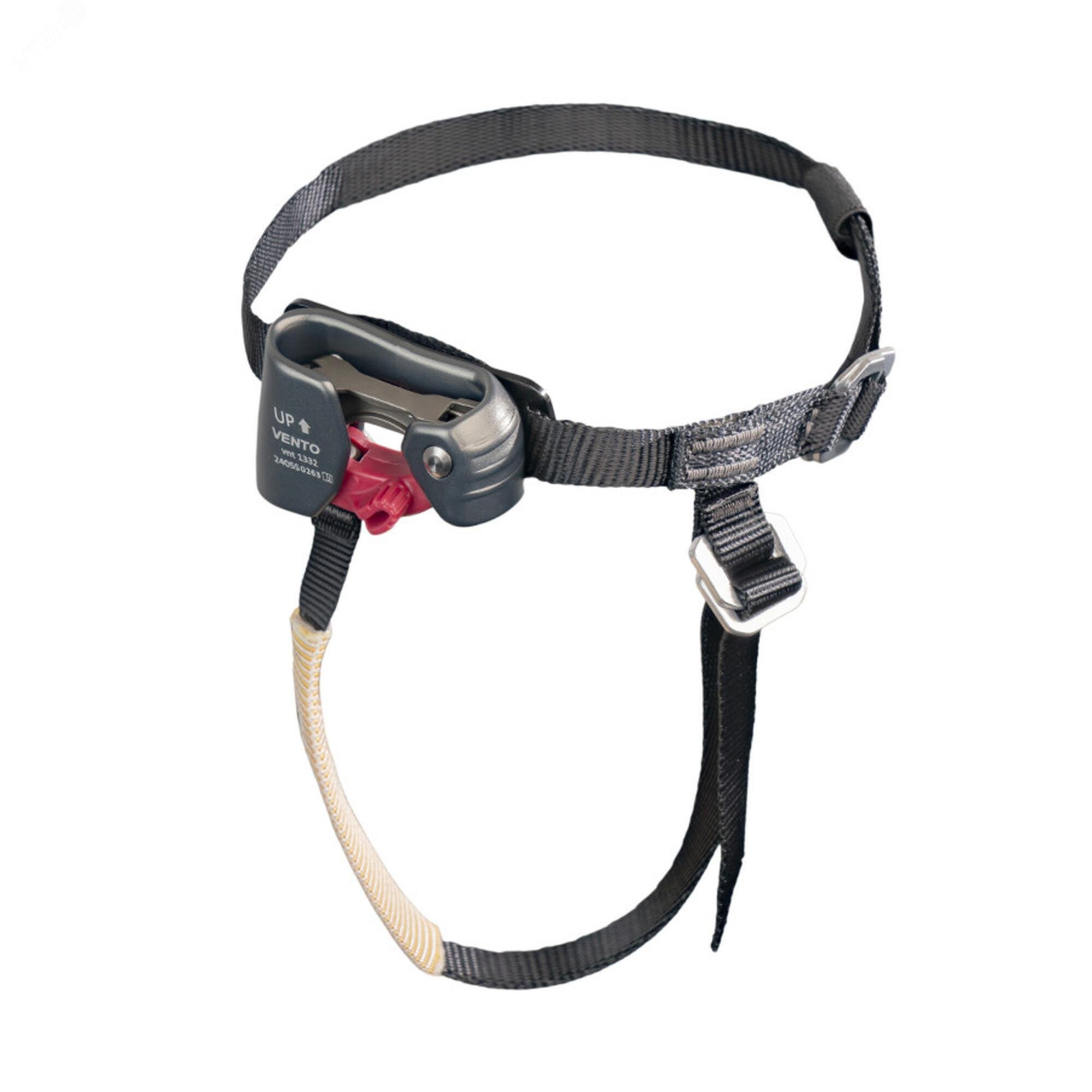 Изображение товара Зажим на левую ногу для подъема по веревке ВENTO, дюралюминий, 1 точка крепления