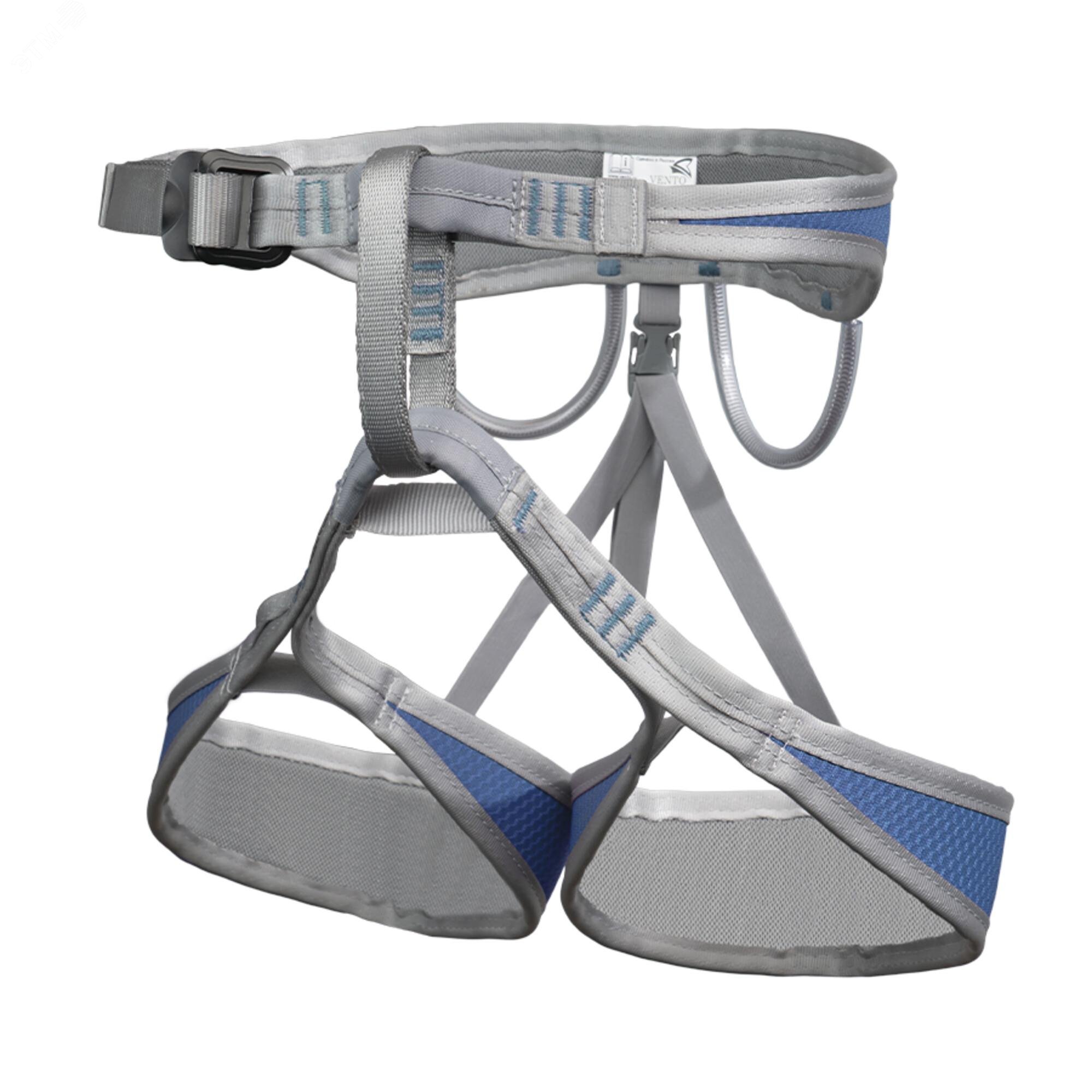 Изображение товара Скалолазная беседка Neon голубого цвета Размер L надежное снаряжение