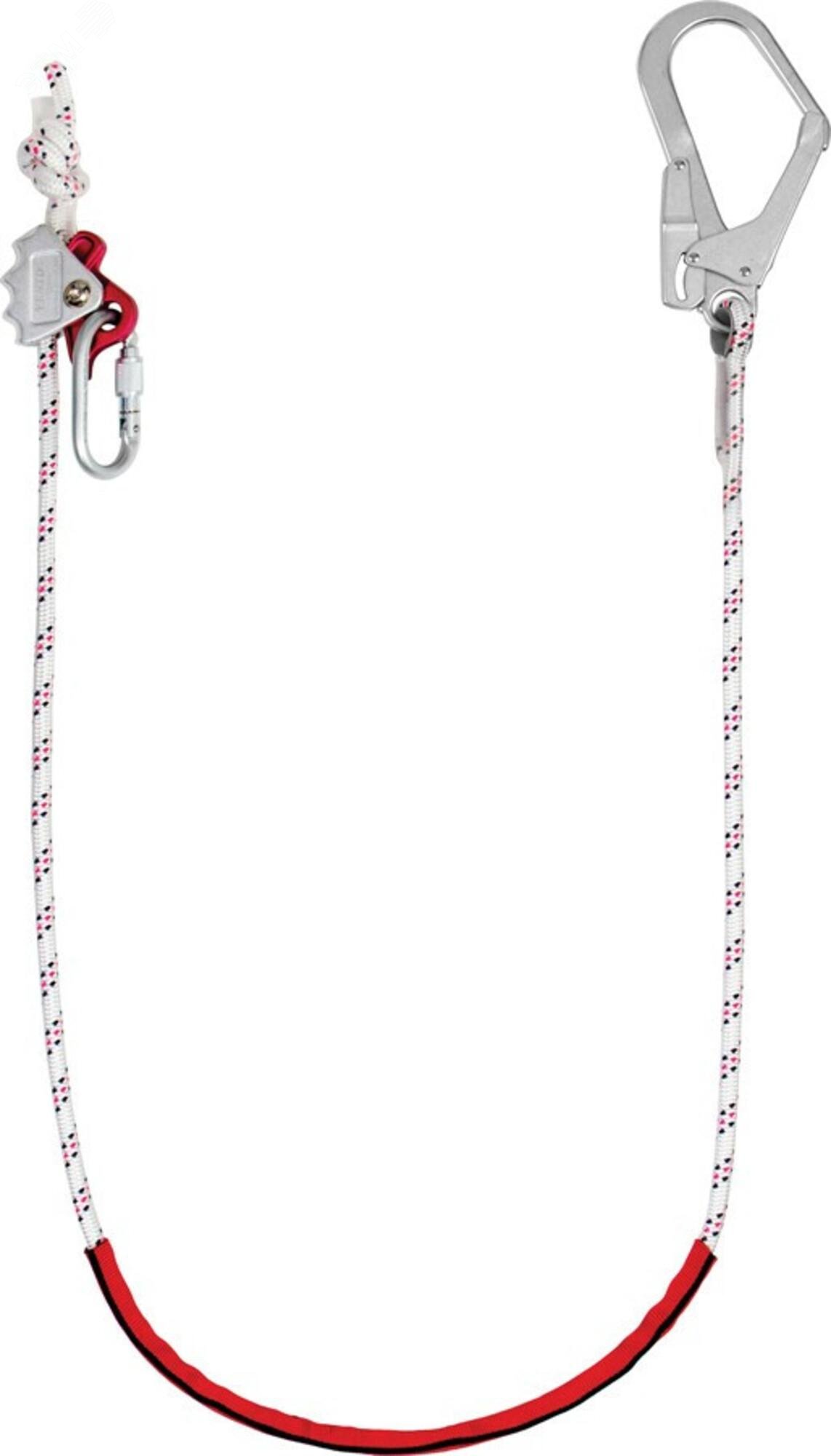 Изображение товара Строп веревочный одинарный с регулятором длины ползункового типа «B12у 3м», длина 3 м (шт)