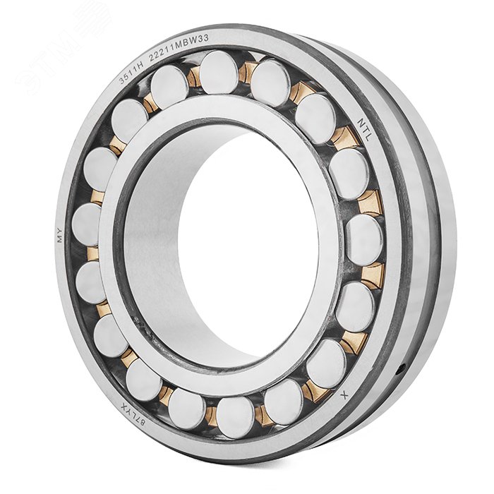 Изображение товара Подшипник 3511 Н (22211 MBW33) NTL ГОСТ - надежный промышленный комплект