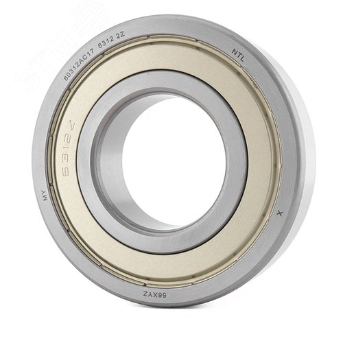 Изображение товара Подшипник 80312 АС17 (6312 2Z) NTL (ГОСТ) (шт)