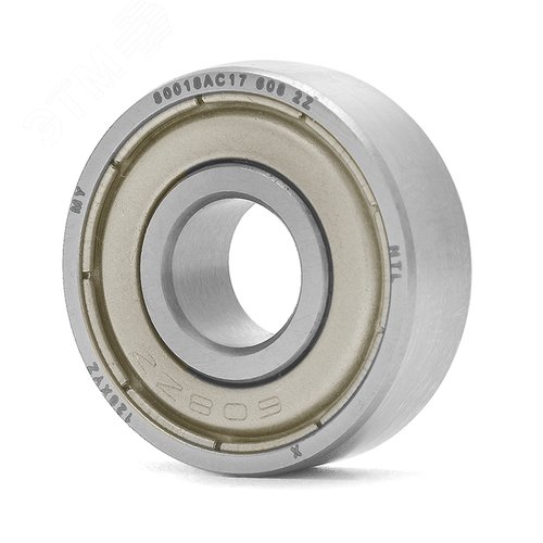 Изображение товара Подшипник 80018 АС17 (608 2Z) NTL (ГОСТ) (шт)