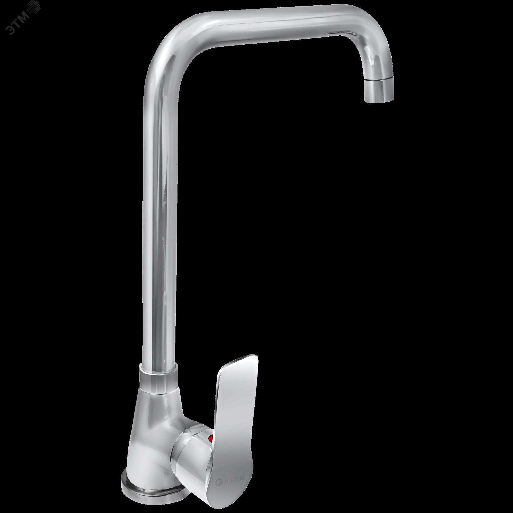 Изображение товара Одноручный кухонный смеситель с высоким изливом и керамическим картриджем