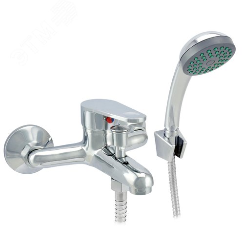 Изображение товара Смеситель ванно-душевой одноручный с коротким изливом (шт)